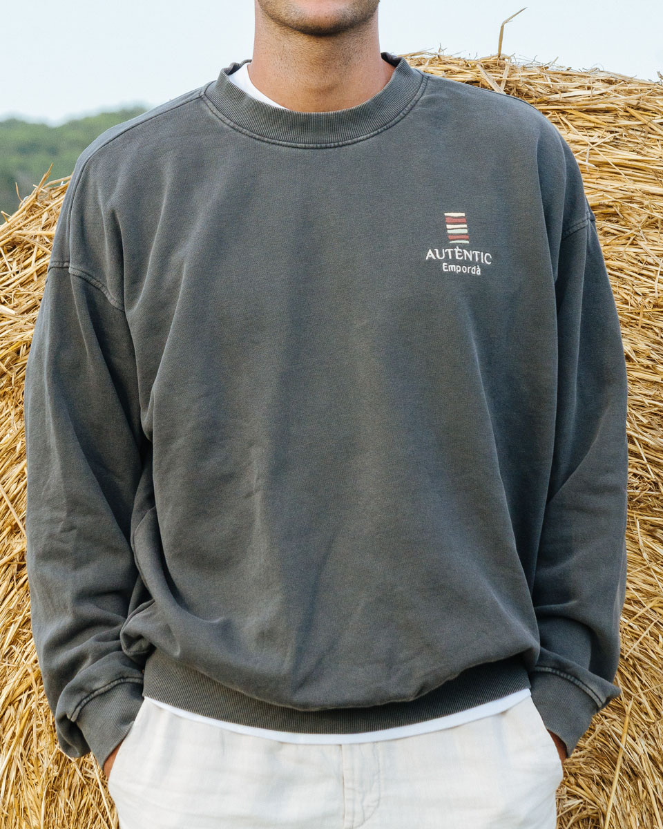 Sudadera Gris Oscuro